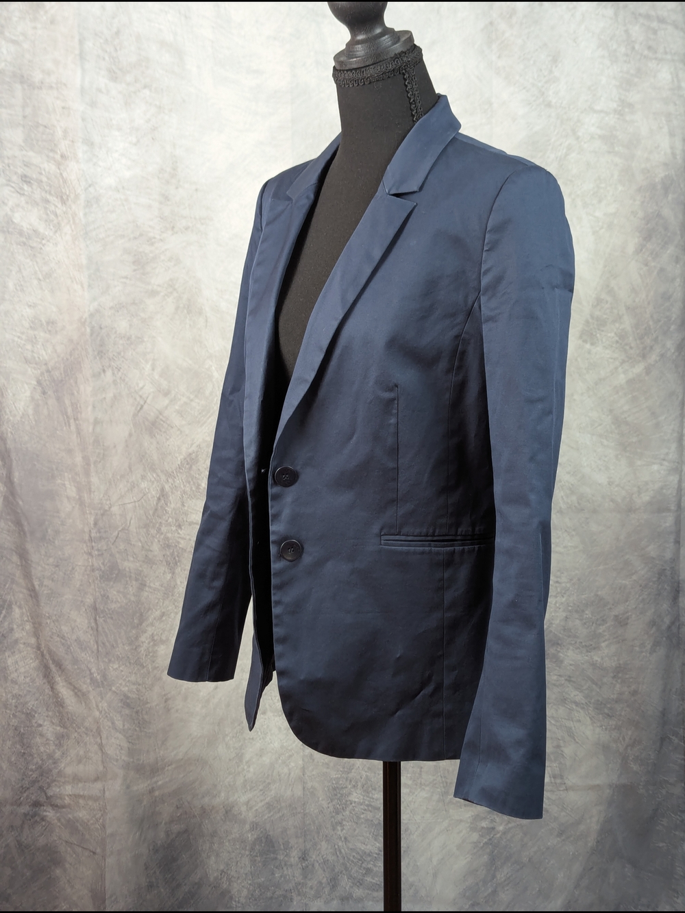 United Colors Of Benetton Women's Navy Single-Breasted Blazer